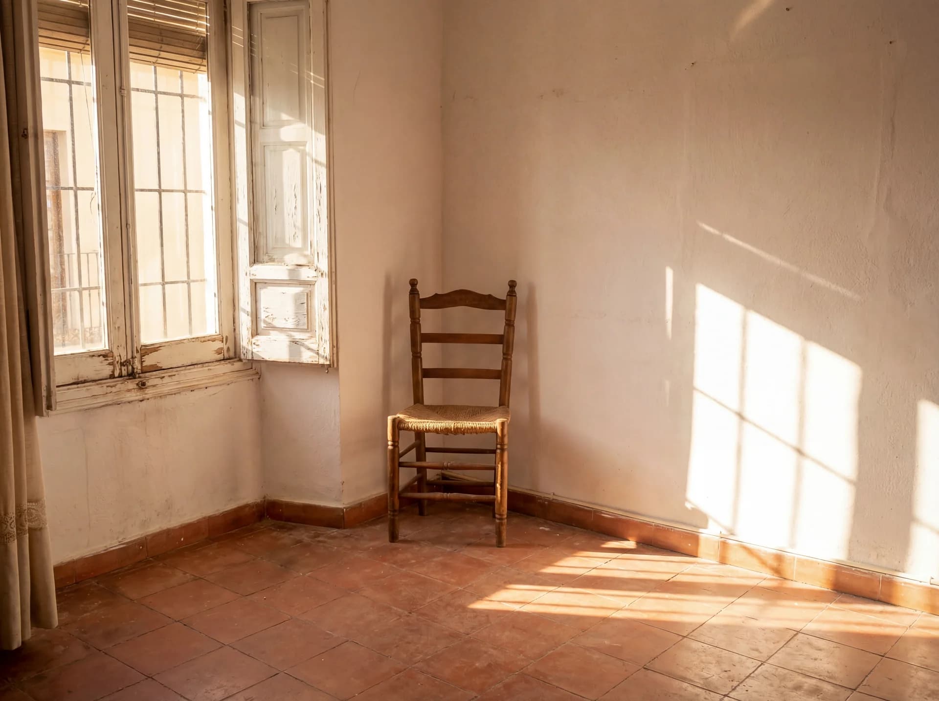 Buena luz por la mañana